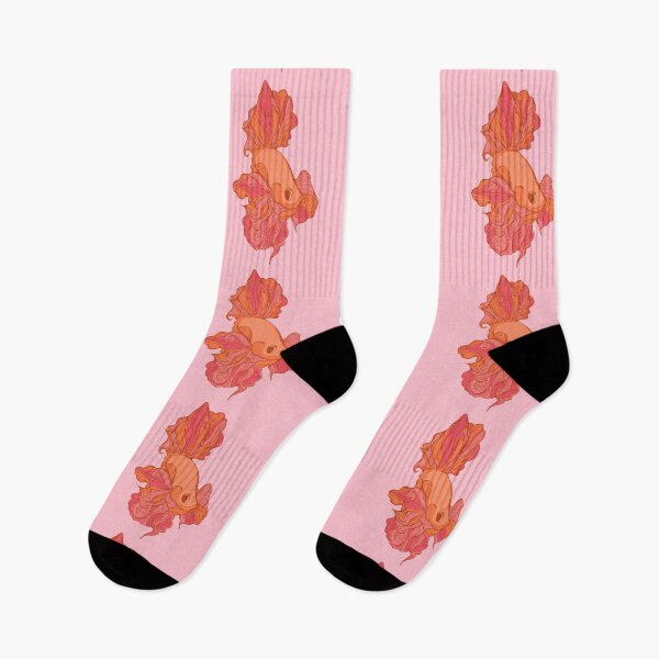 Item preview, Peach fish designed and sold by Julietandswan.