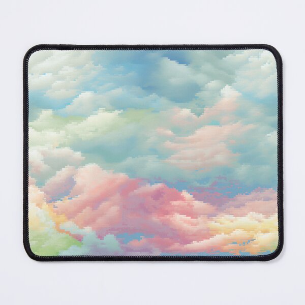 Item preview, Pixel Pastel Cloud Pattern designed and sold by bubblegoth.