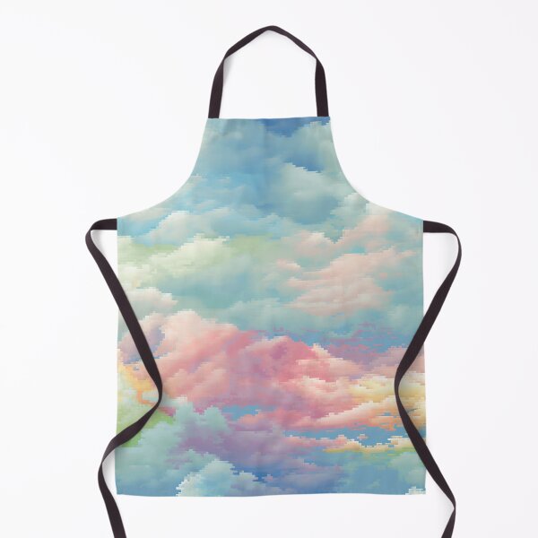 Item preview, Pixel Pastel Cloud Pattern designed and sold by bubblegoth.