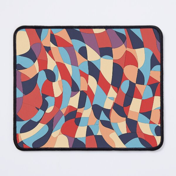 Item preview, Colorful distorted checkerboard pattern designed and sold by MiracleSociety.
