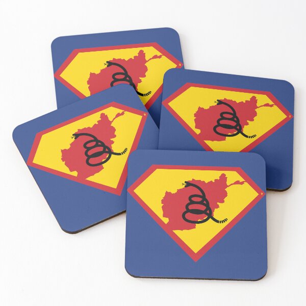 Item preview, AFGHANISTAN  - Freedom Is The Superpower - Modern Gadsden Snake Flag - Dont Tread On Me SUPERHERO design designed and sold by pelagio.