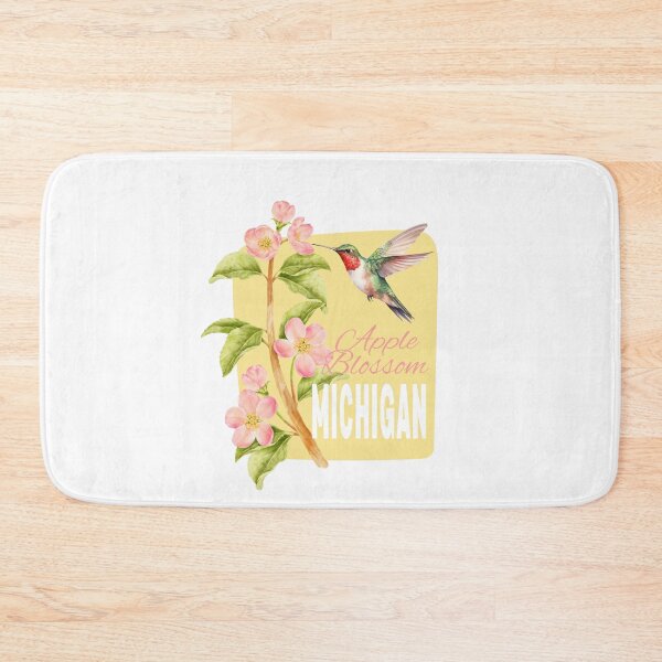 Item preview, Michigan Apple Blossom State Flower Classic T-shirt Sticker designed and sold by ThinkNature!.