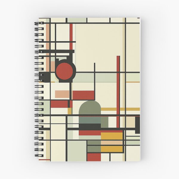 Item preview, Mid-century modern inspired minimalist lines and shapes designed and sold by MiracleSociety.