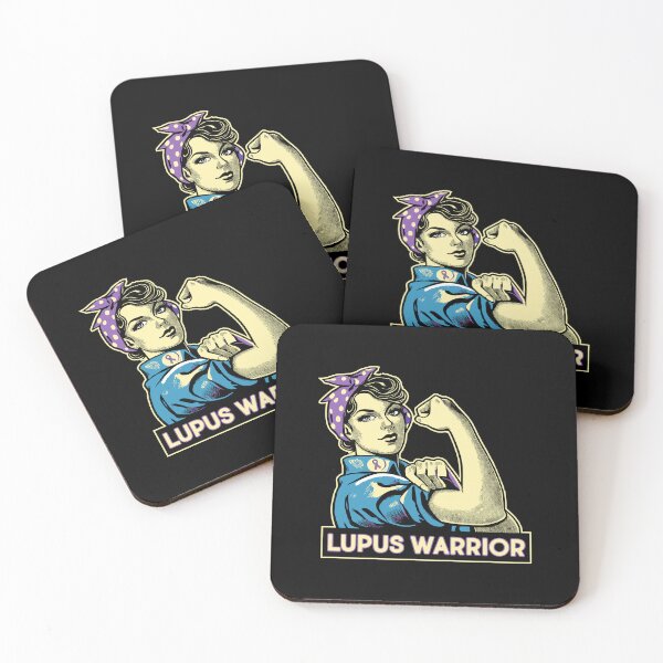 Item preview, LUPUS WARRIOR - Purple Ribbon Awareness - Invisible Illness designed and sold by Darling DeDe.