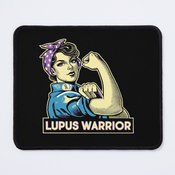 Item preview, LUPUS WARRIOR - Purple Ribbon Awareness - Invisible Illness designed and sold by Darling DeDe.