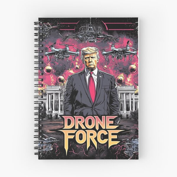Item preview, President Donald Trump Drone Force Military Alien Orbs UFO UAP Drones designed and sold by LostSolace.
