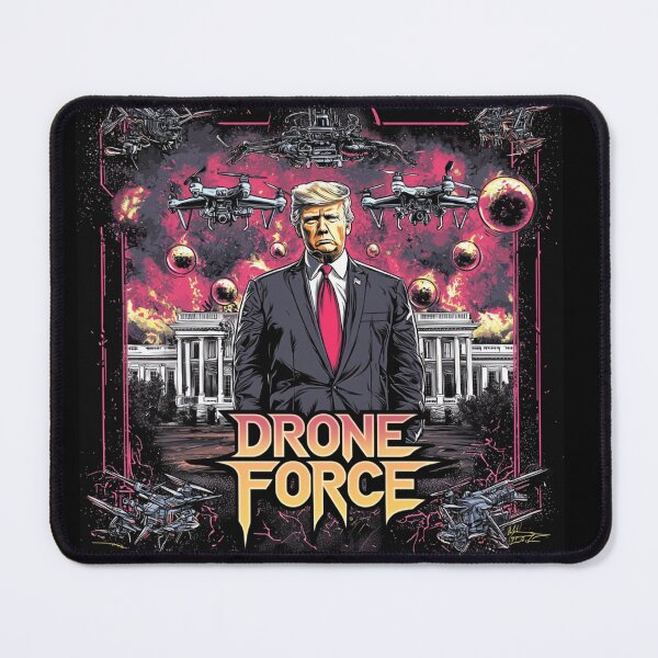 Item preview, President Donald Trump Drone Force Military Alien Orbs UFO UAP Drones designed and sold by LostSolace.