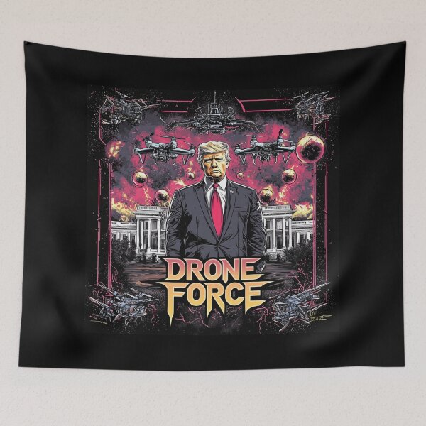 Item preview, President Donald Trump Drone Force Military Alien Orbs UFO UAP Drones designed and sold by LostSolace.