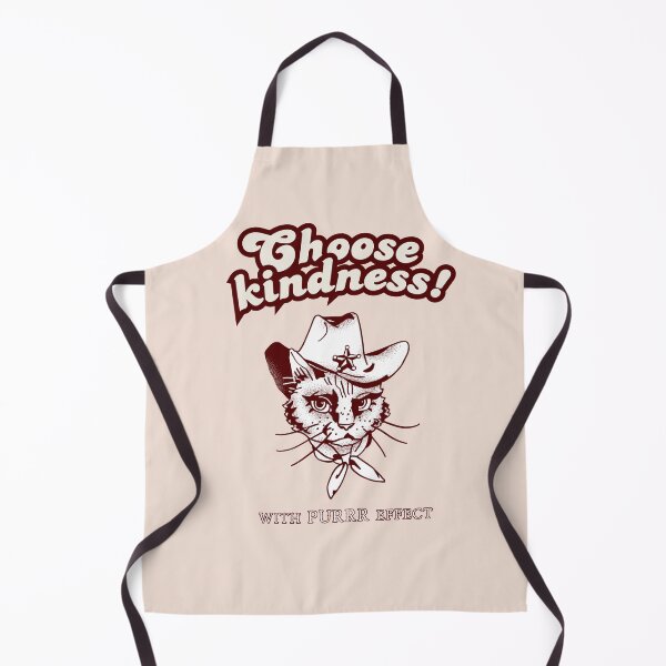 Item preview, Choose kindness! Kitten sheriff is on duty, be purring kind designed and sold by coloursforkids.