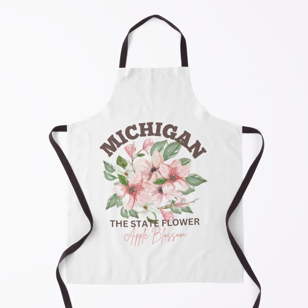 Item preview, Michigan Apple Blossom State Flower Classic T-shirt Sticker designed and sold by ThinkNature!.