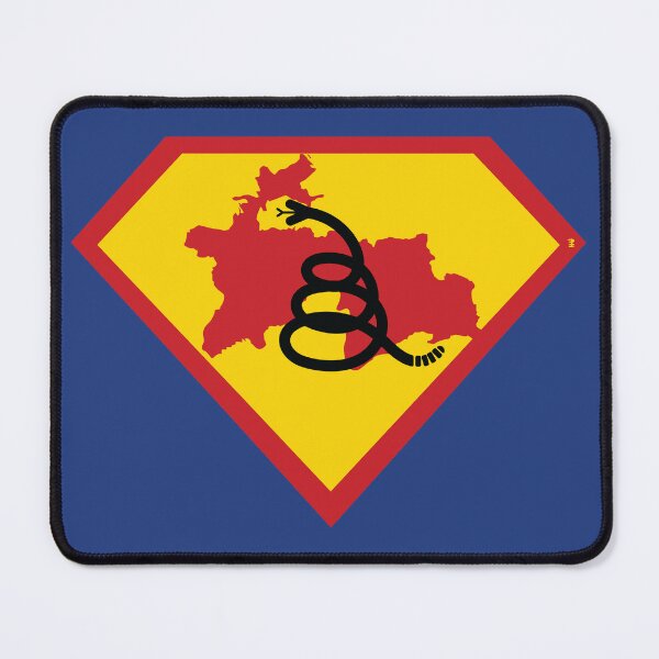 Item preview, TAJIKISTAN - Freedom Is The Superpower - Modern Gadsden Snake Flag - Dont Tread On Me SUPERHERO design designed and sold by pelagio.