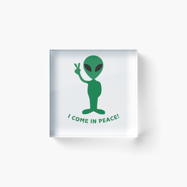 Item preview, I come in peace! his and hers designed and sold by NicMacTees.