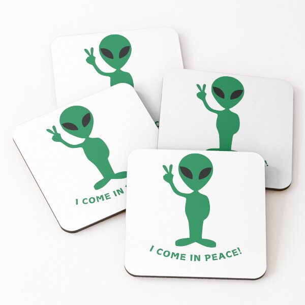 Item preview, I come in peace! his and hers designed and sold by NicMacTees.