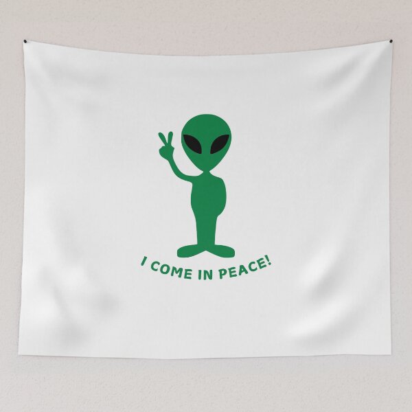 Item preview, I come in peace! his and hers designed and sold by NicMacTees.