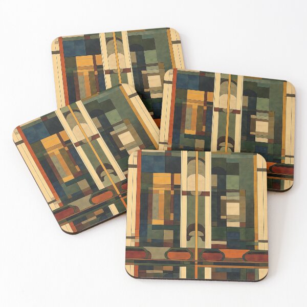 Item preview, Mid-century modern influenced painting designed and sold by MiracleSociety.