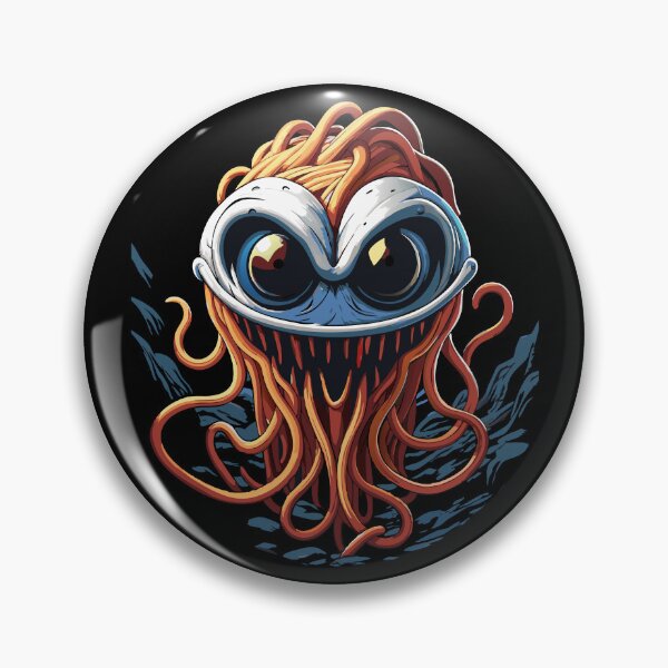 Item preview, Spaghetti Monster Illustration - Urban Street Art designed and sold by luuuMerch.
