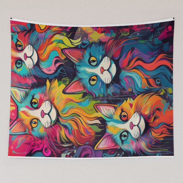 Item preview, Purrfect Cat Pattern designed and sold by Boxing Kangaroo Retail Company.
