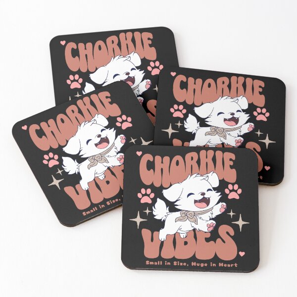 Item preview, Chorkie Vibes Small In Size Huge In Heart Cute Gift Idea For Dog Lover designed and sold by HosvPrint .s.