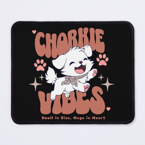 Item preview, Chorkie Vibes Small In Size Huge In Heart Cute Gift Idea For Dog Lover designed and sold by HosvPrint .s.