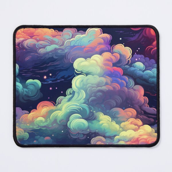 Item preview, Dreamy Cloudy Nightscape Pattern designed and sold by bubblegoth.