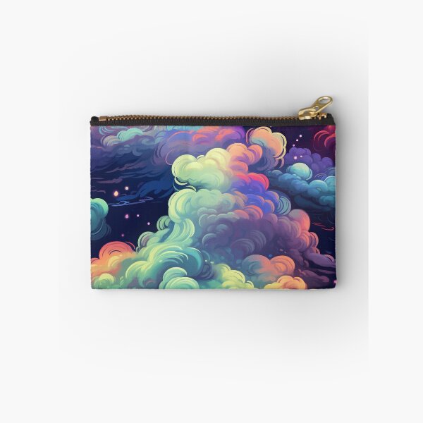 Item preview, Dreamy Cloudy Nightscape Pattern designed and sold by bubblegoth.