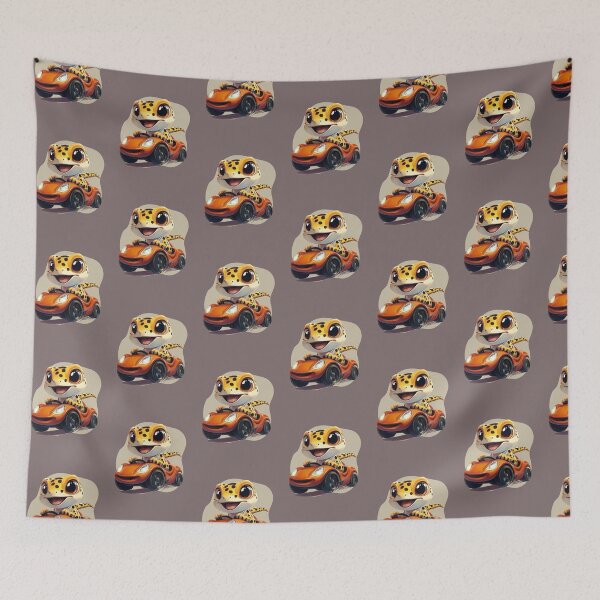 Item preview, Happy Gecko Driver designed and sold by Heather's Creative Apparel.