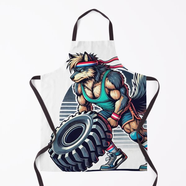 Item preview, Wolf in crossfit mode designed and sold by JonelleTshirts.