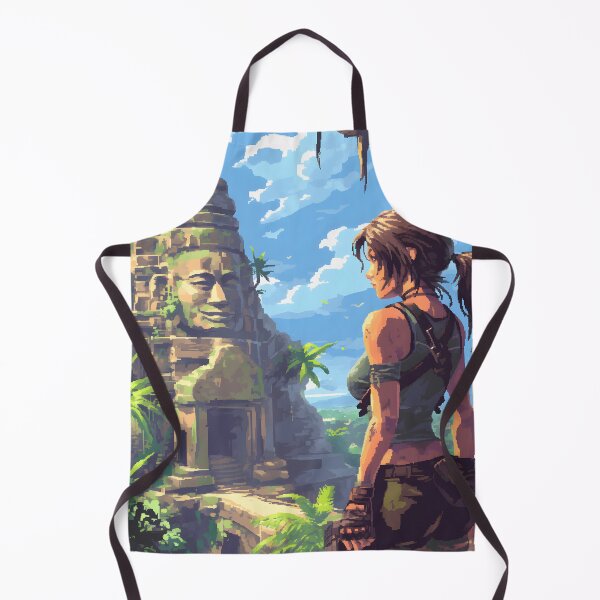 Item preview, Lara Croft Pixel Art designed and sold by SchellStation.