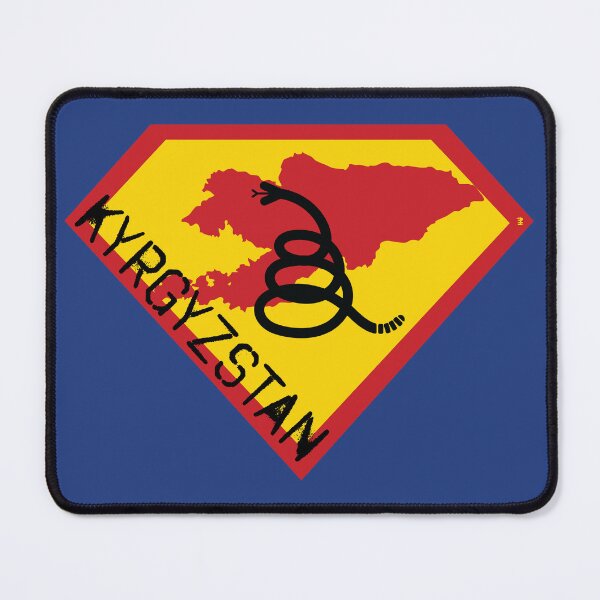 Item preview, KYRGYZSTAN Spell Out - Freedom Is The Superpower - Modern Gadsden Snake Flag - Dont Tread On Me SUPERHERO design designed and sold by pelagio.