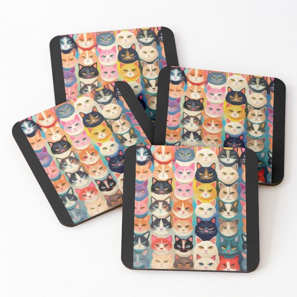 Item preview, Purrfect Cat Pattern designed and sold by Boxing Kangaroo Retail Company.