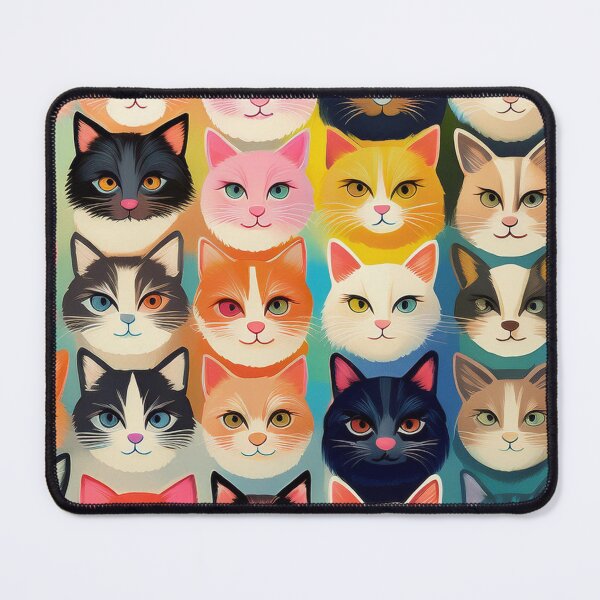 Item preview, Purrfect Cat Pattern designed and sold by Boxing Kangaroo Retail Company.