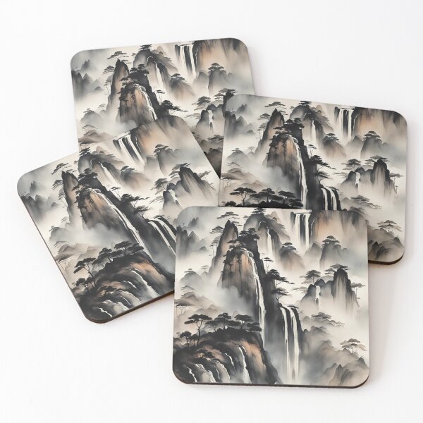 Item preview, Misty Waterfalls designed and sold by SpunkySpaniel.
