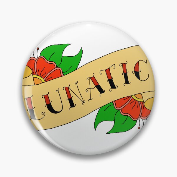 Item preview, Lunatic Traditional Tattoo designed and sold by Mad Ange Design.