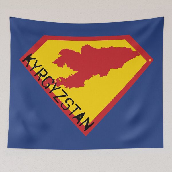 Item preview, KYRGYZSTAN Spell Out - Freedom Is The Superpower -SUPERHERO design designed and sold by pelagio.