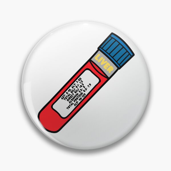 Item preview, Liver normal values designed and sold by Practical Stickers.