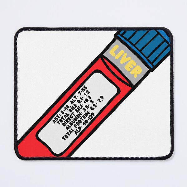 Item preview, Liver normal values designed and sold by Practical Stickers.