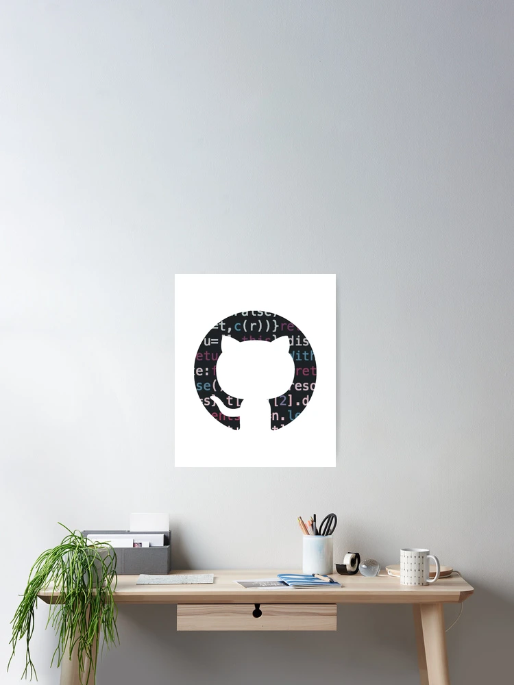 Thumbnail 2 of 3, Poster, Github Code designed and sold by SynstheticRealm.