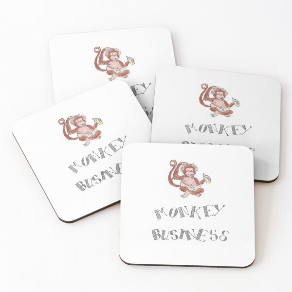 Item preview, Monkey Business designed and sold by The Orangutan Gallery.