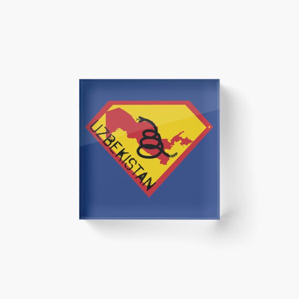 Item preview, UZBEKISTÁN - Bandera de serpiente de Gadsden moderna - Diseño de superhéroe "No me pises" - La libertad es la superpotencia designed and sold by pelagio.