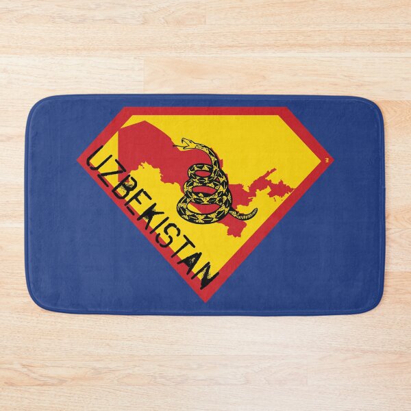 Item preview, UZBEKISTAN Spell Out - Freedom Is The Superpower - Gadsden Snake Flag - Dont Tread On Me SUPERHERO design designed and sold by pelagio.