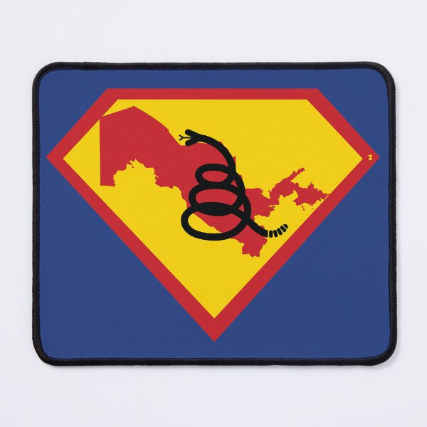 Item preview, UZBEKISTAN  - Freedom Is The Superpower - Modern Gadsden Snake Flag - Dont Tread On Me SUPERHERO design designed and sold by pelagio.