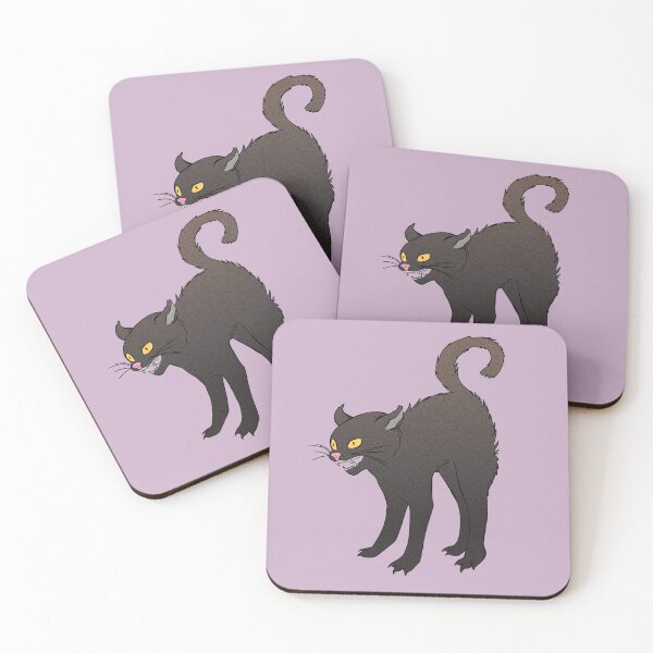 Item preview, Spooky Scary Black Cat designed and sold by Meagan Mata.
