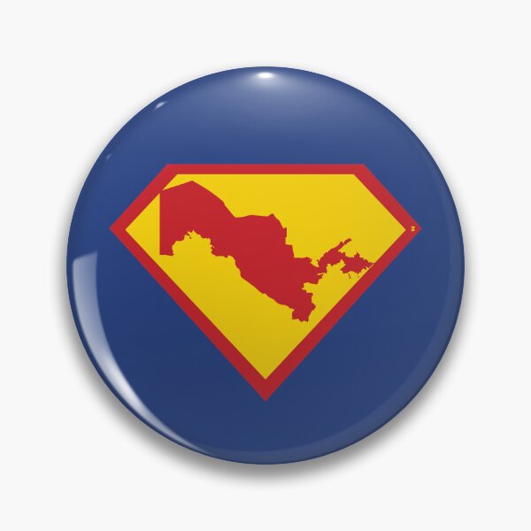Item preview, SUPER UZBEKISTAN - Freedom Is The Superpower - SUPERHERO design designed and sold by pelagio.
