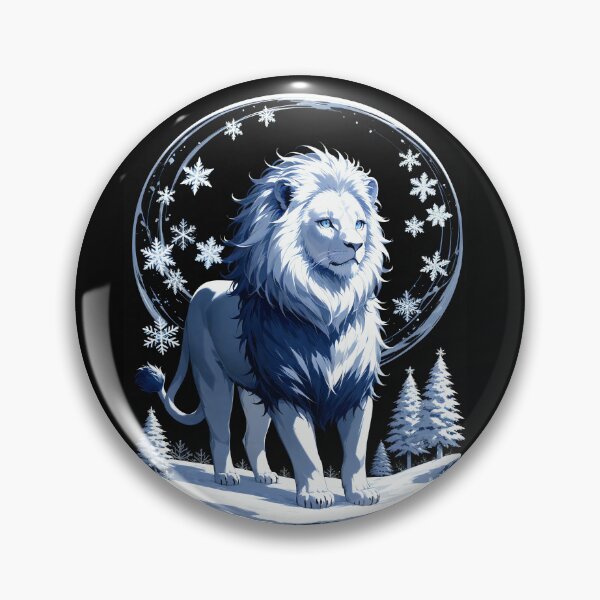 Item preview, Winter Wonderland Lion designed and sold by Zachary Pytlarz.