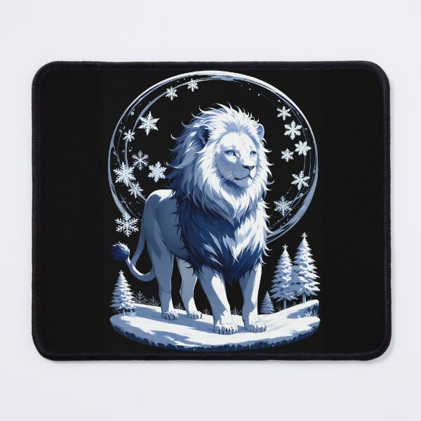 Item preview, Winter Wonderland Lion designed and sold by Zachary Pytlarz.