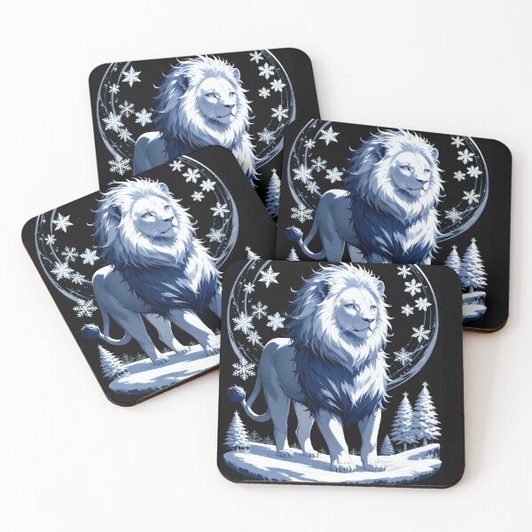 Item preview, Winter Wonderland Lion designed and sold by Zachary Pytlarz.