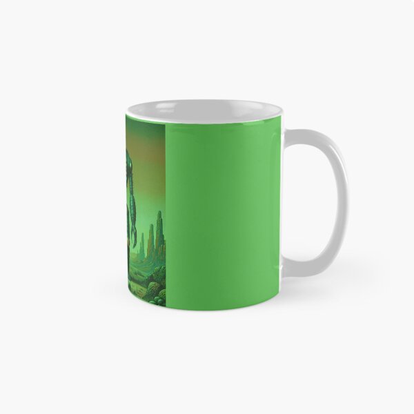 Item preview, Print of Vintage Robot in Kelly Green Desert - dePace' designed and sold by mrpropcake.