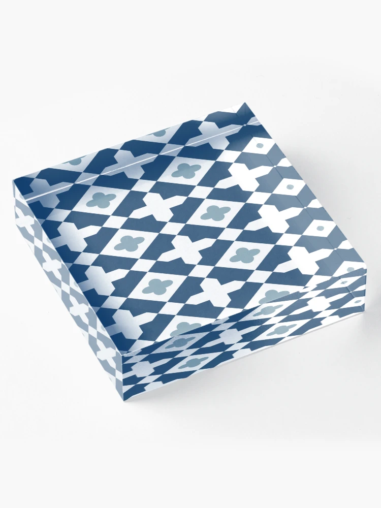 Thumbnail 4 of 5, Acrylic Block, Classic Seamless Pattern designed and sold by RubyCollection.