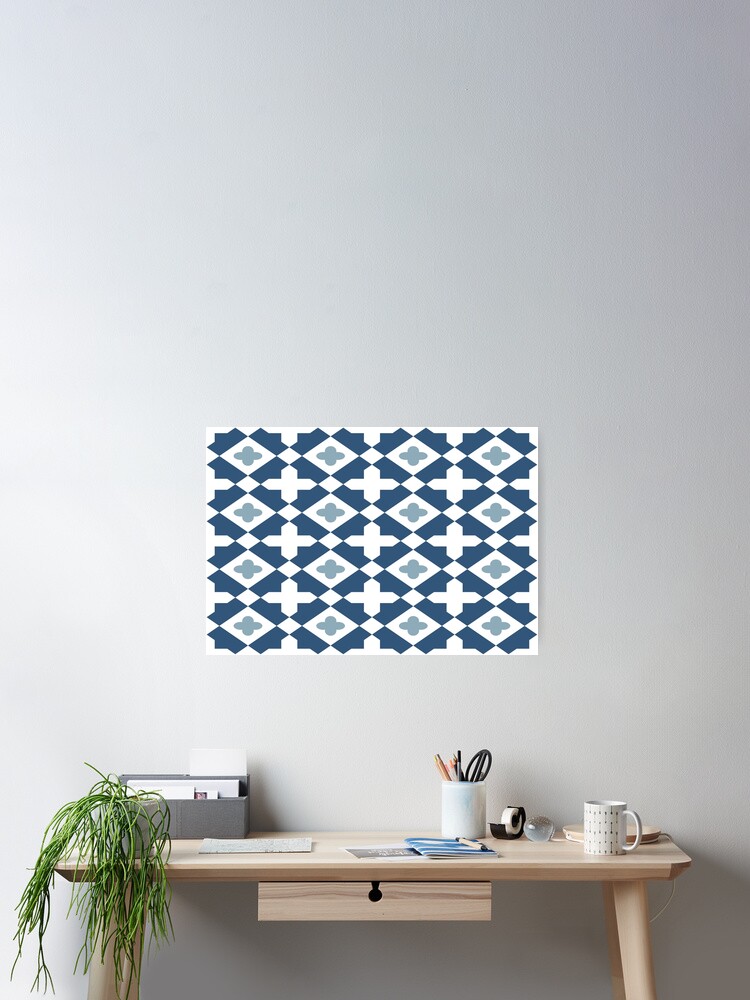 Thumbnail 2 of 3, Poster, Classic Seamless Pattern designed and sold by RubyCollection.