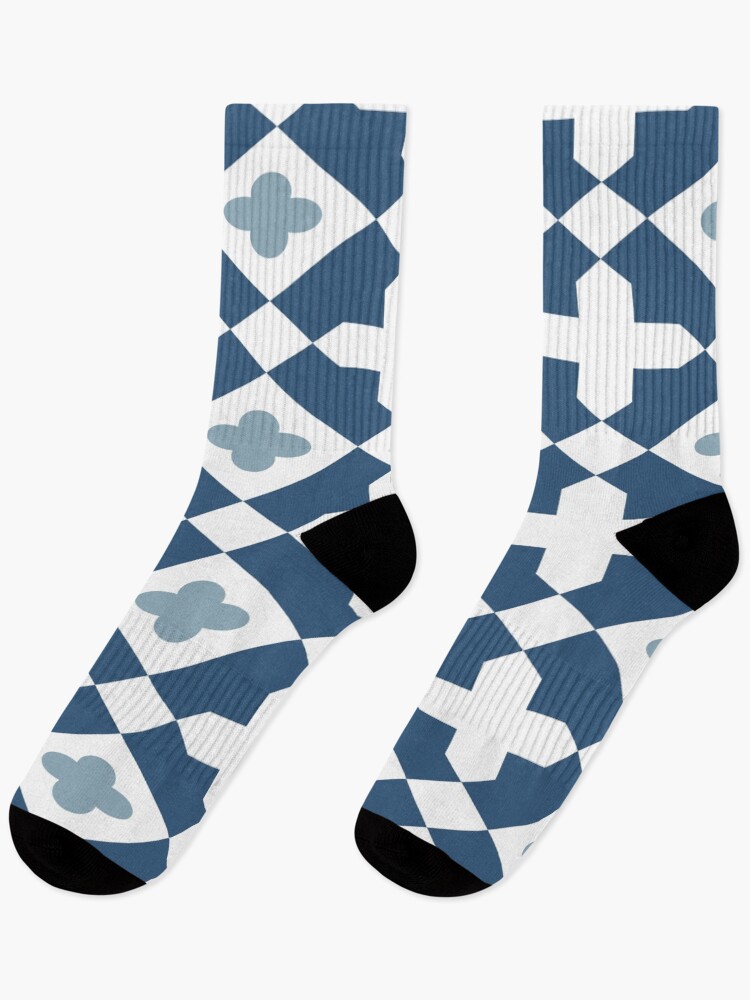 Thumbnail 1 of 5, Socks, Classic Seamless Pattern designed and sold by RubyCollection.